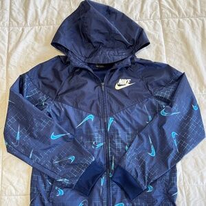 Nike Big Kids Windrunner Full-Zip Jacket with Hood